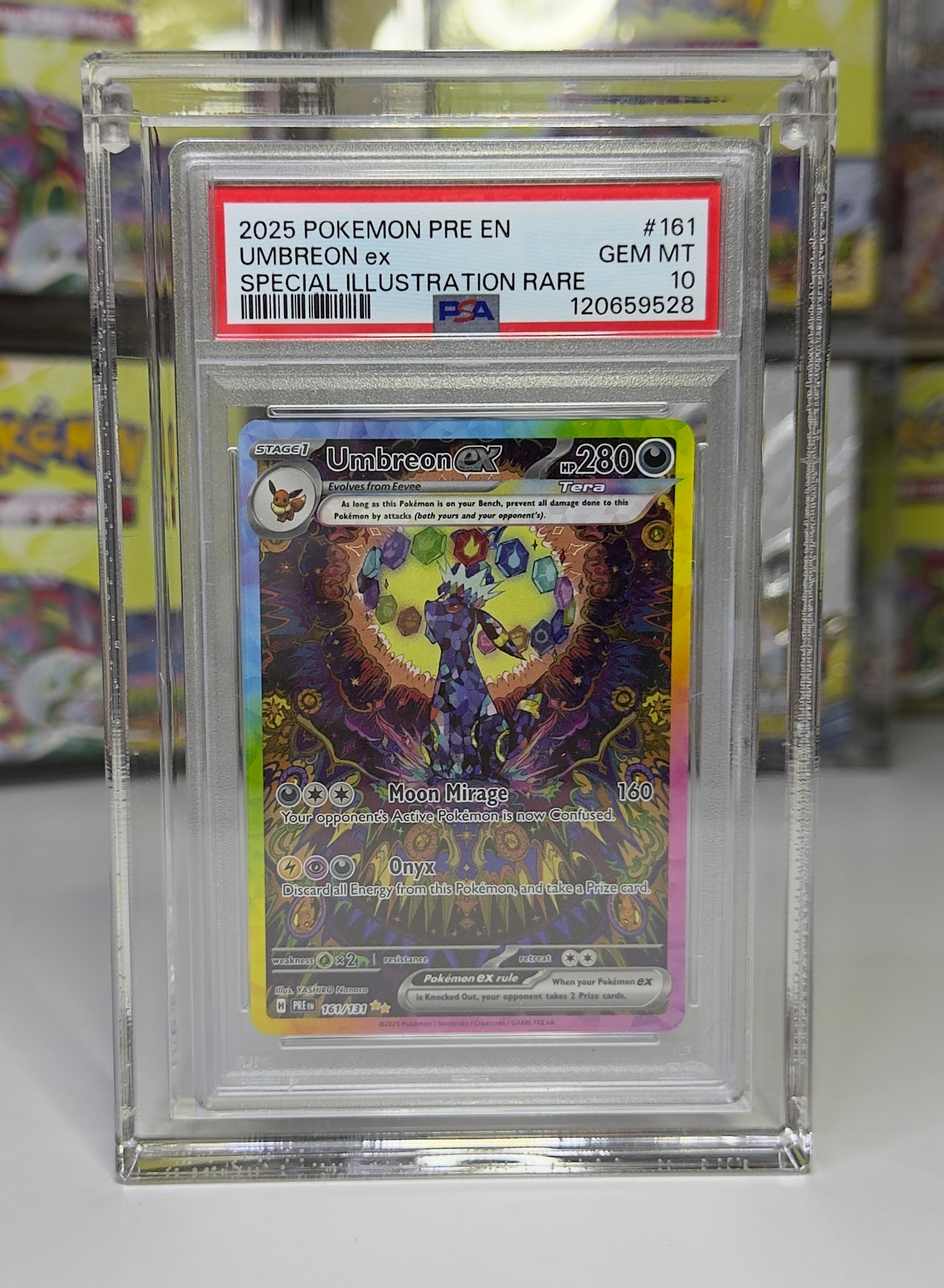 Psa slab acrylic case