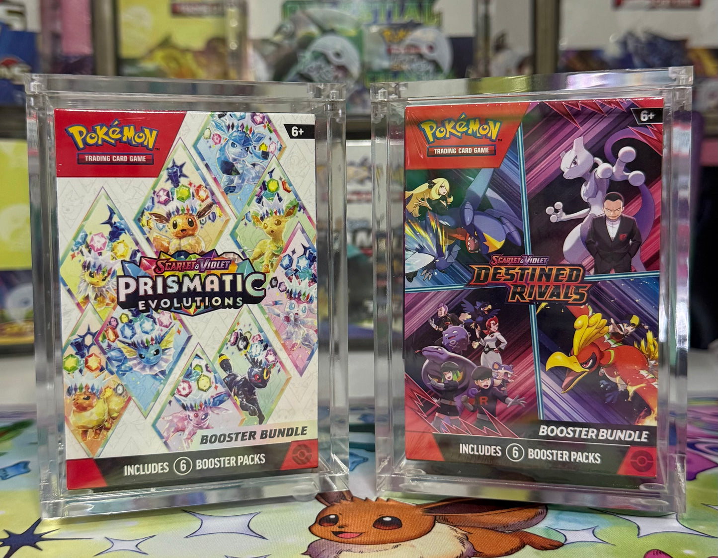 Pokémon booster bundle acrylic case