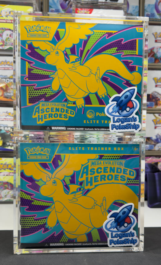Pokémon ETB acrylic case