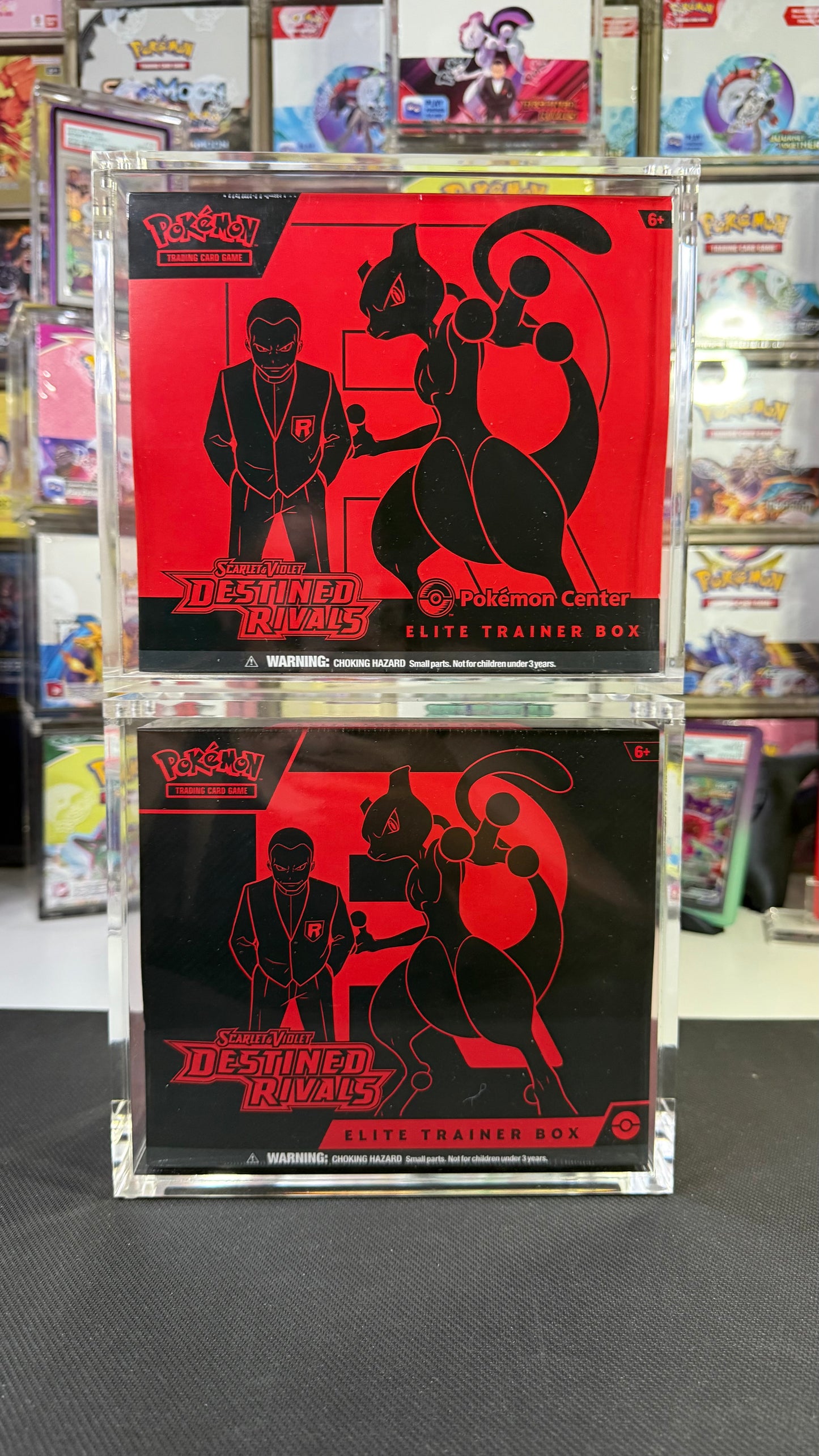 Pokémon ETB acrylic case