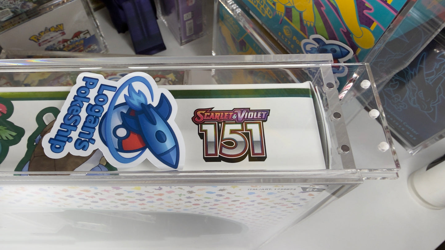 Acrylic Display Case for Pokemon Blooming Waters/ Sea & Sky Premium/lucario/warrior/tusk Collections