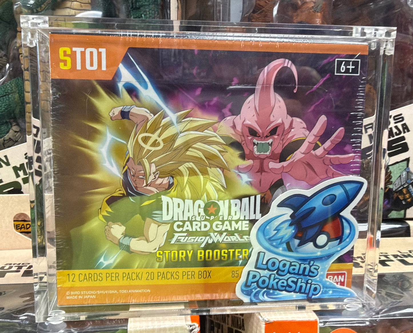 ST01 booster box acrylic case