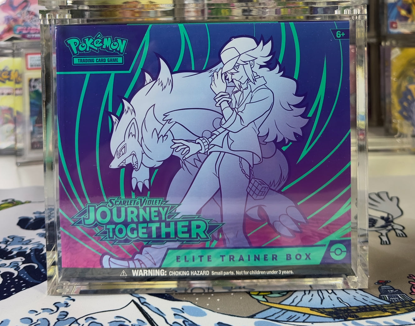 Pokémon Journey together ETB w/acrylic