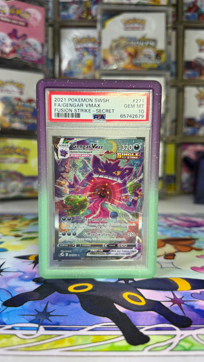 PSA Graded Card Slab Silicone Bumper Guard Protector Skin | 33 Colors |