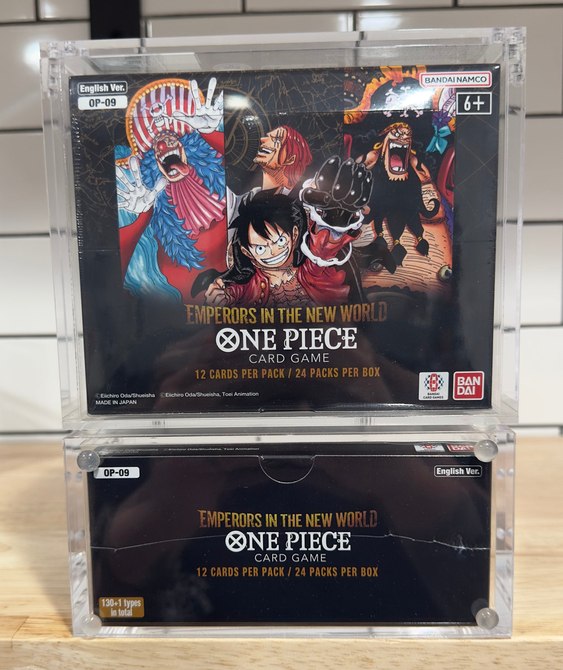 One piece ccg acrylic case: One piece ccg acrylic case: