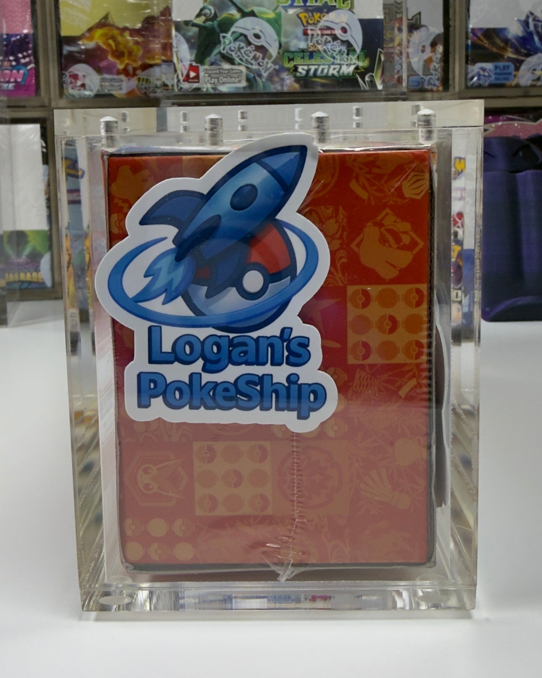 Acrylic Case Pokémon Center Tohoku Hiroshima Fukuoka Special Box