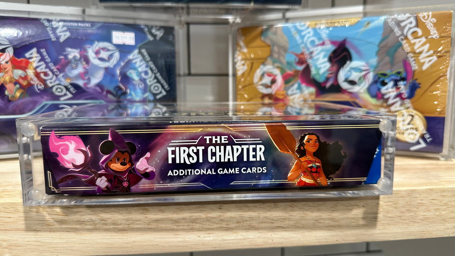 Acrylic Display Case for Disney Lorcana The First Chapter Booster Box