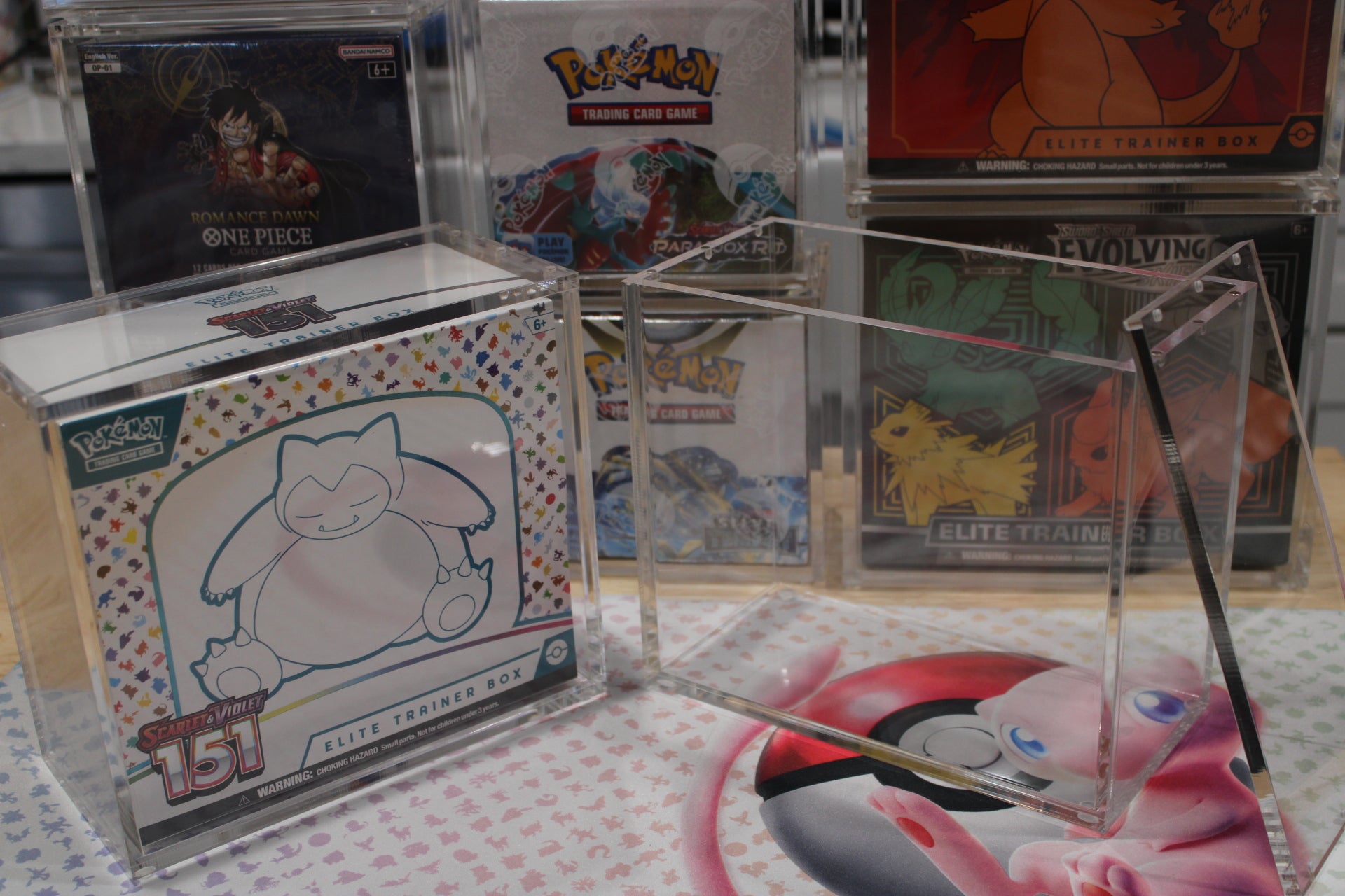 Pokmon ETB acrylic case LOGANS POKESHIP Pokmon ETB acrylic case LOGANS POKESHIP