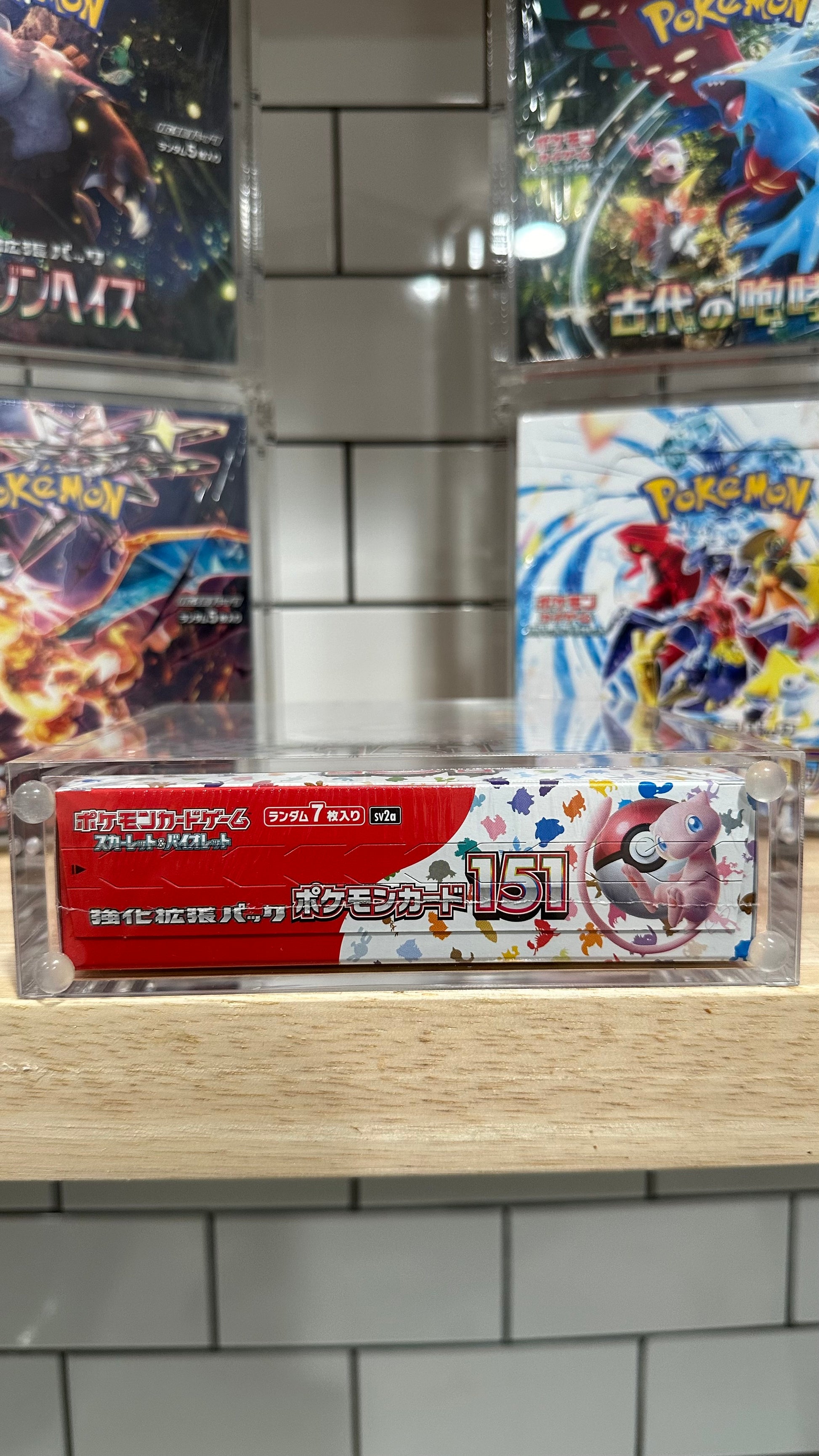 Pokmon Japanese booster box acrylic case LOGANS POKESHIP Pokmon Japanese booster box acrylic case LOGANS POKESHIP