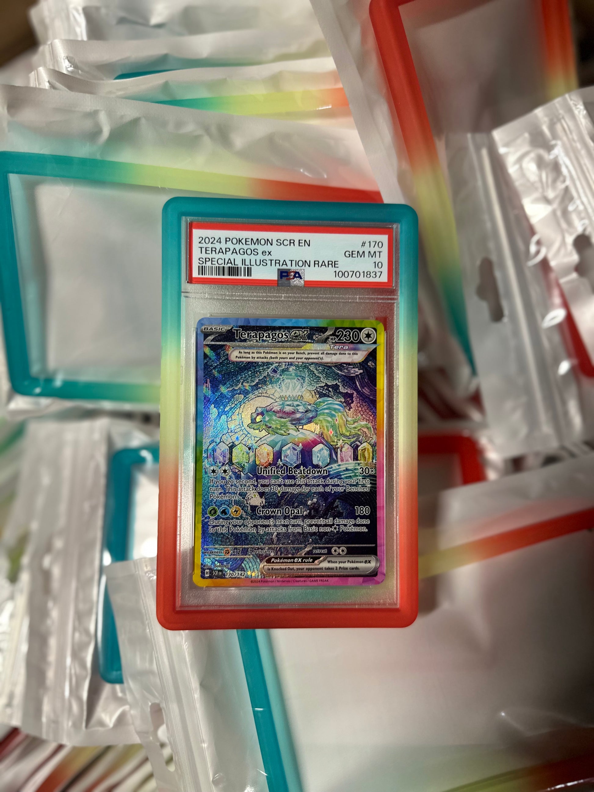 graded card rubber case Glitter Mix Color Silicone Display Protector Bumper Trading Card Slab Bumper Guard Cover for Psa Slab Protect your trading cards with the Case Club Small Card Collector Case Magnetic Trading Card Holders Case