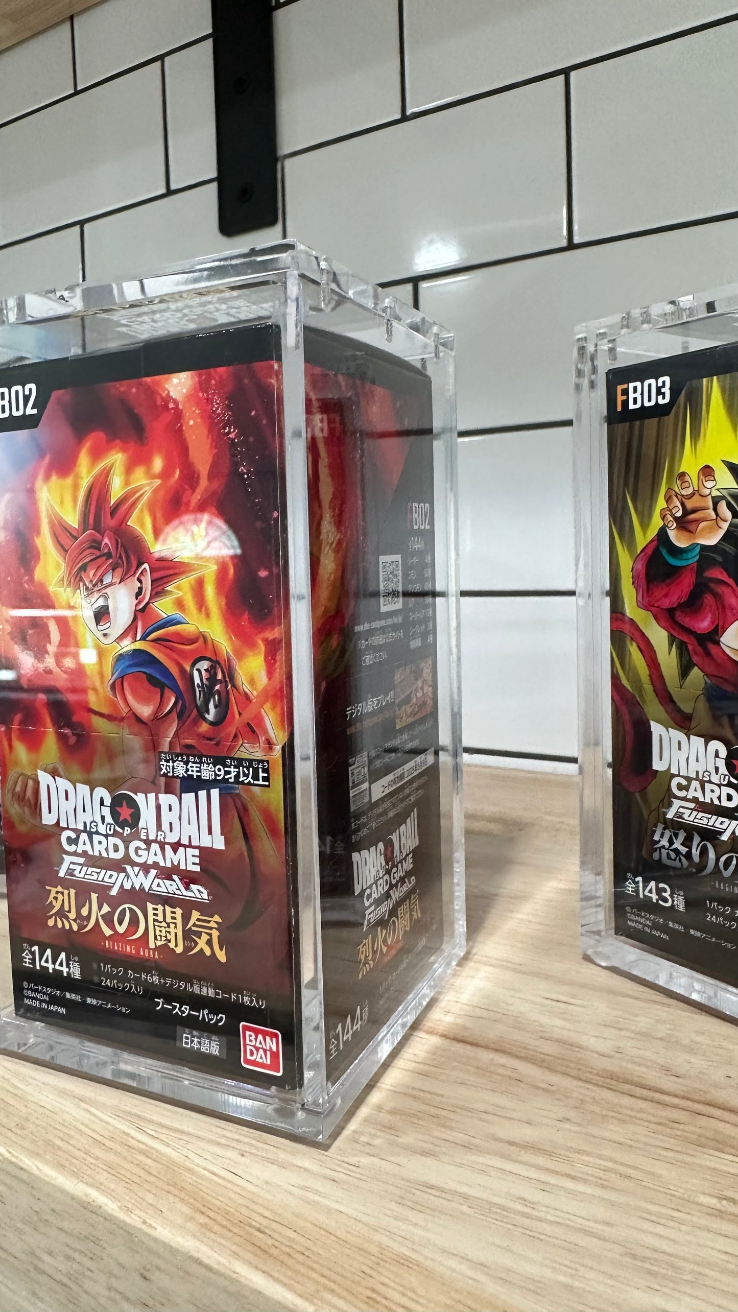 Japanese Dragon ball fusion acrylic case