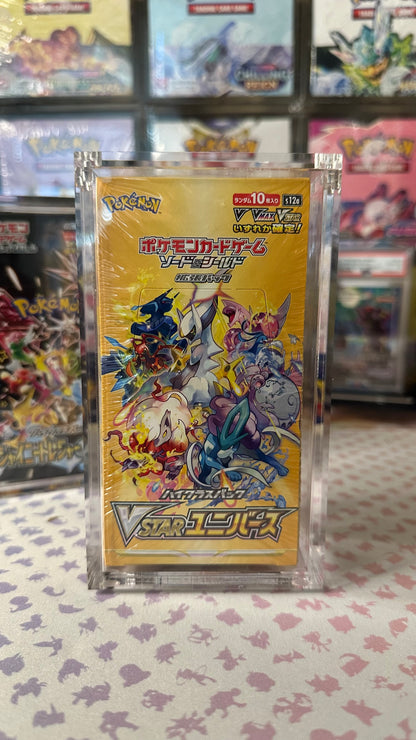 Pokemon TCG Japanese VSTAR Universe Booster Box acrylic case – LOGANS  POKESHIP