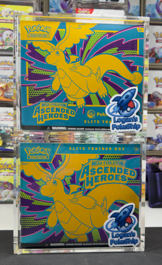 Pokémon ETB acrylic case