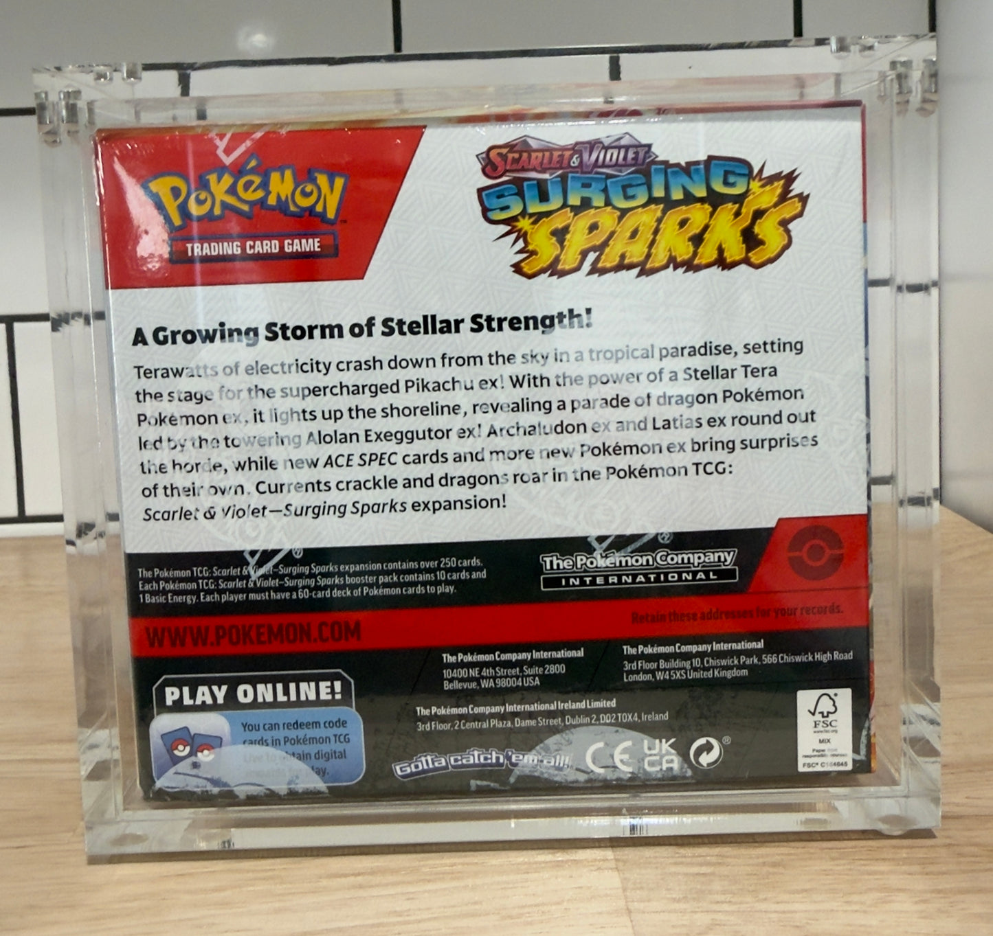 Surging Sparks Booster Box - SV08: Surging Sparks (SSP)