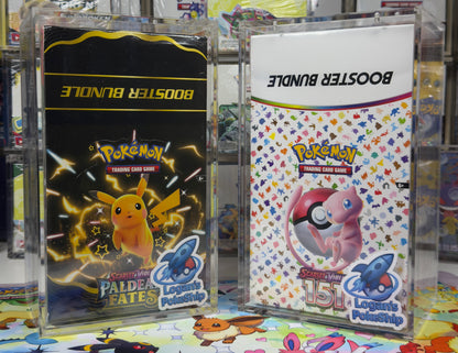 Pokemon Magnetic Booster Bundle Acrylic Case! Pokémon Card Protective – LOGANS POKESHIP