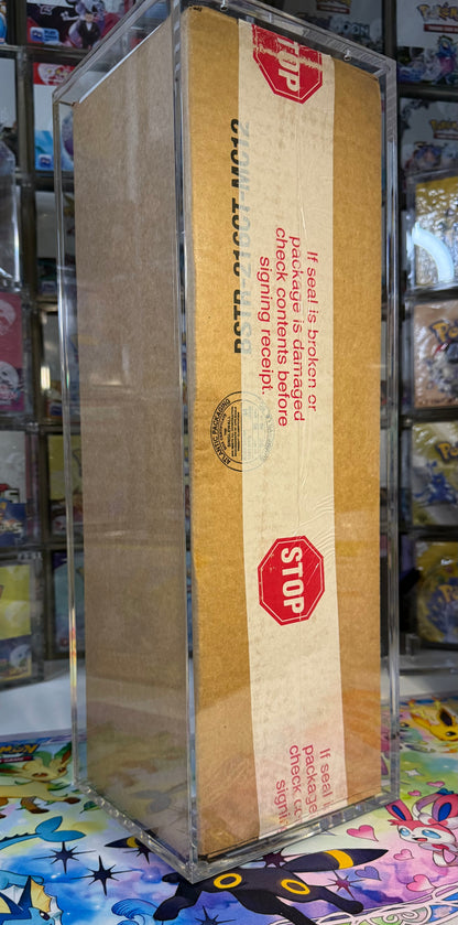 Pokémon sealed booster box acrylic case (sealed 6 pack USA only)
