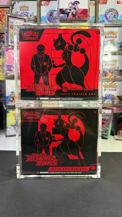 Pokémon ETB acrylic case