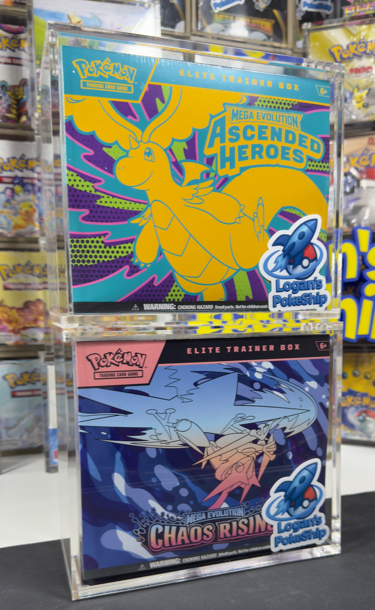 Pokémon ETB acrylic case