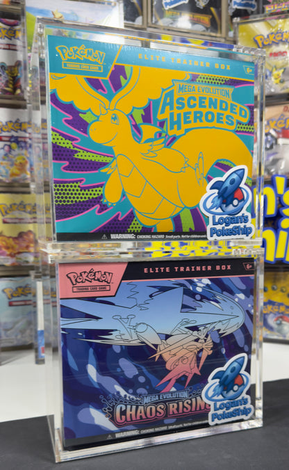 Pokémon ETB acrylic case