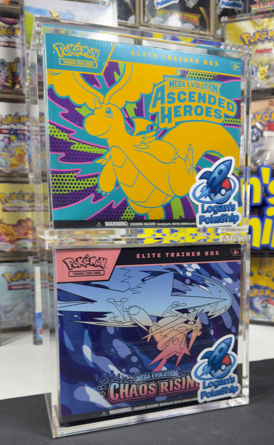 Pokémon ETB acrylic case