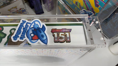 Acrylic Display Case for Pokemon Blooming Waters/ Sea & Sky Premium/lucario/warrior/tusk Collections