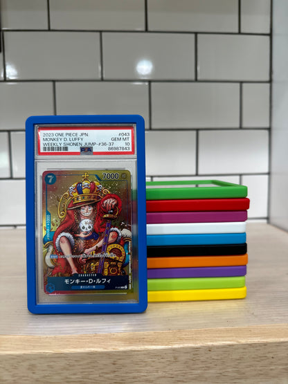 PSA Graded Card Slab Silicone Bumper Guard Protector Skin | 33 Colors |