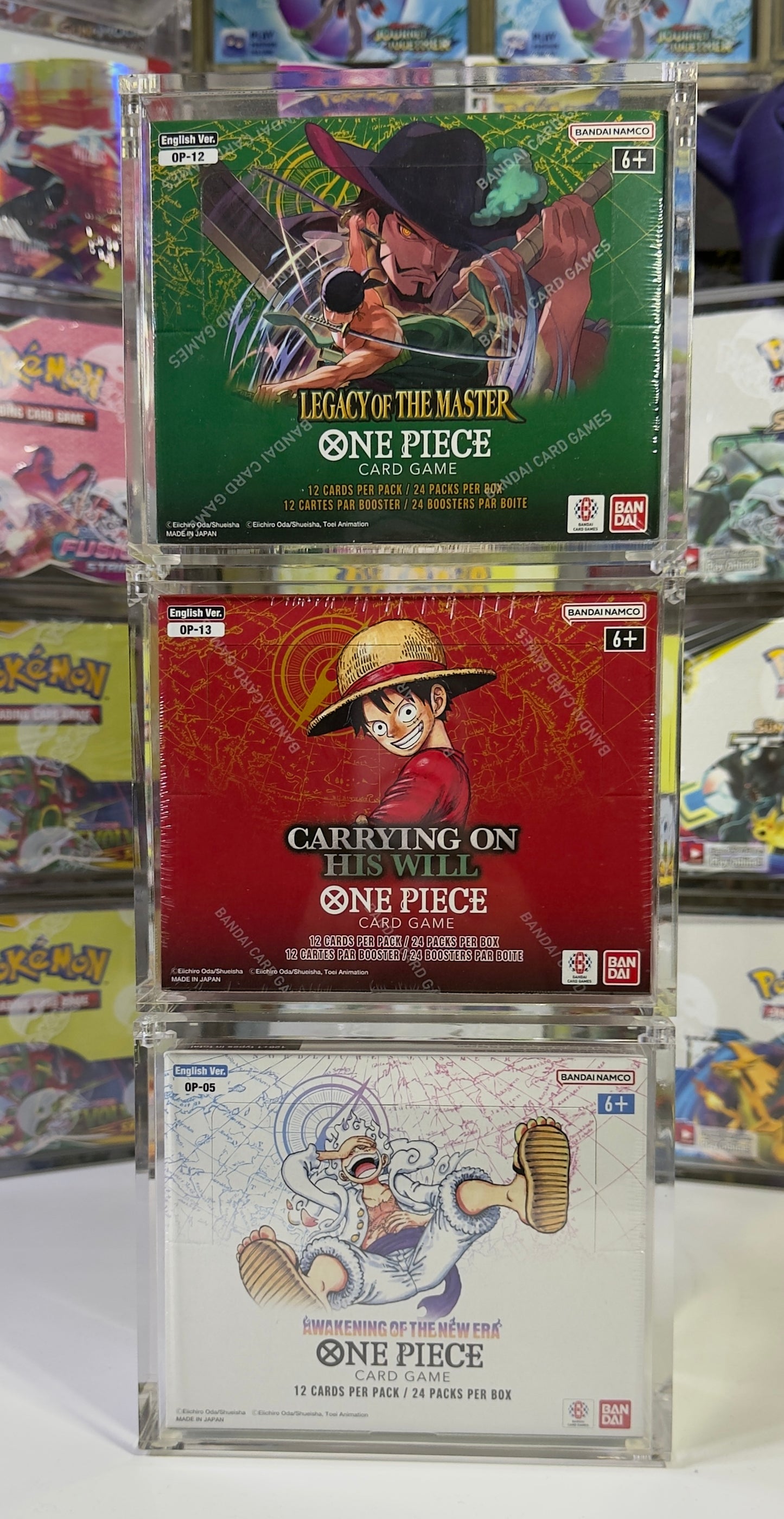 One piece ccg acrylic case: