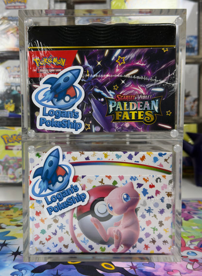 Pokemon Magnetic Booster Bundle Acrylic Case! Pokémon Card Protective – LOGANS POKESHIP