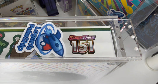 Acrylic Display Case for Blooming Waters/ Sea & Sky Premium/lucario/ warrior/tusk Collections (x4)
