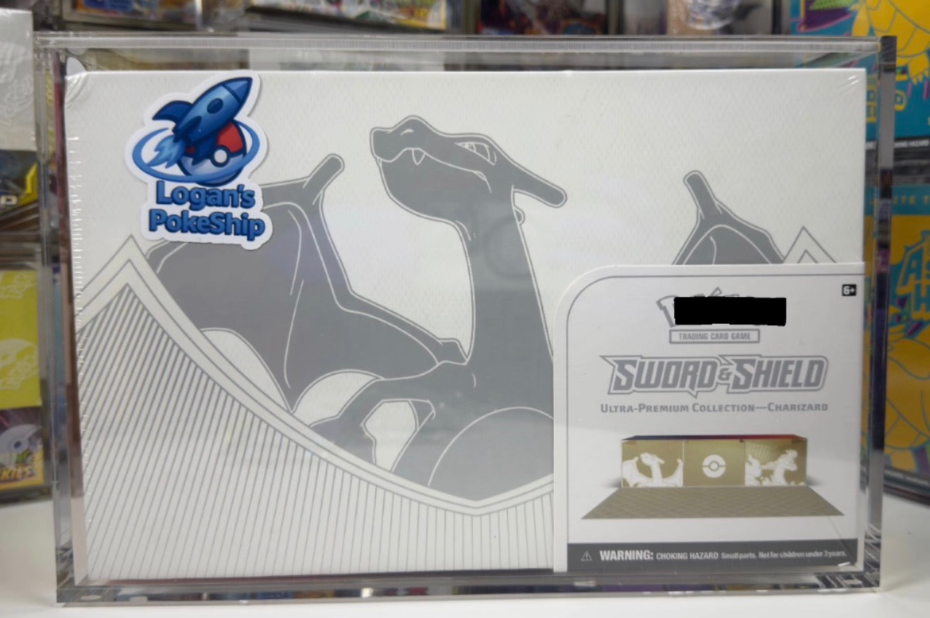 Acrylic Case Display Magnetic zard Ultra Premium Collection UPC