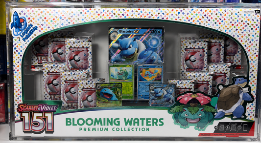 Acrylic Display Case for Blooming Waters/ Sea & Sky Premium/lucario/ warrior/tusk Collections (x4)