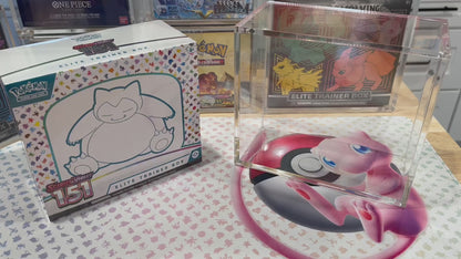 Pokémon ETB acrylic case